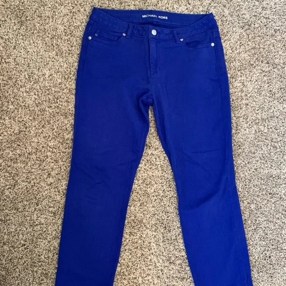 Blue Michael Kors Jeans Size 6 - Picture 1 of 3